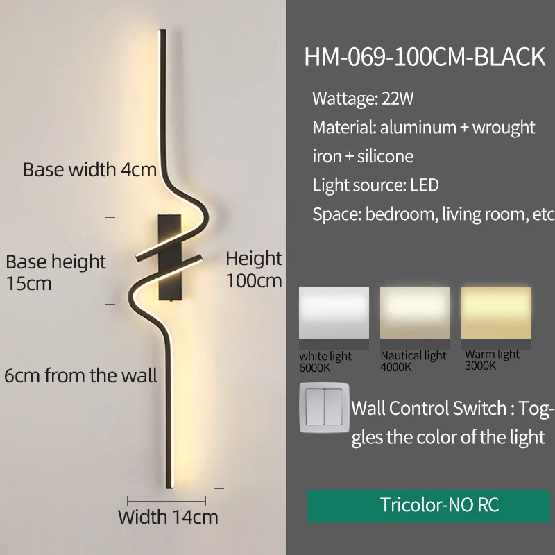 Moderne Led Wand Lampe Minimalistischen Schlafzimmer Nacht Wand Leuchte Led-Leuchten Für Wohnzimmer Tv Sofa Wohnkultur Hintergrund Wand Lampe Moderne Led Wand Lampe Minimalistischen Schlafzimmer Nacht Wand Leuchte Led-Leuchten Für Wohnzimmer Tv Sofa Wohnkultur Hintergrund Wand Lampe - Image 10
