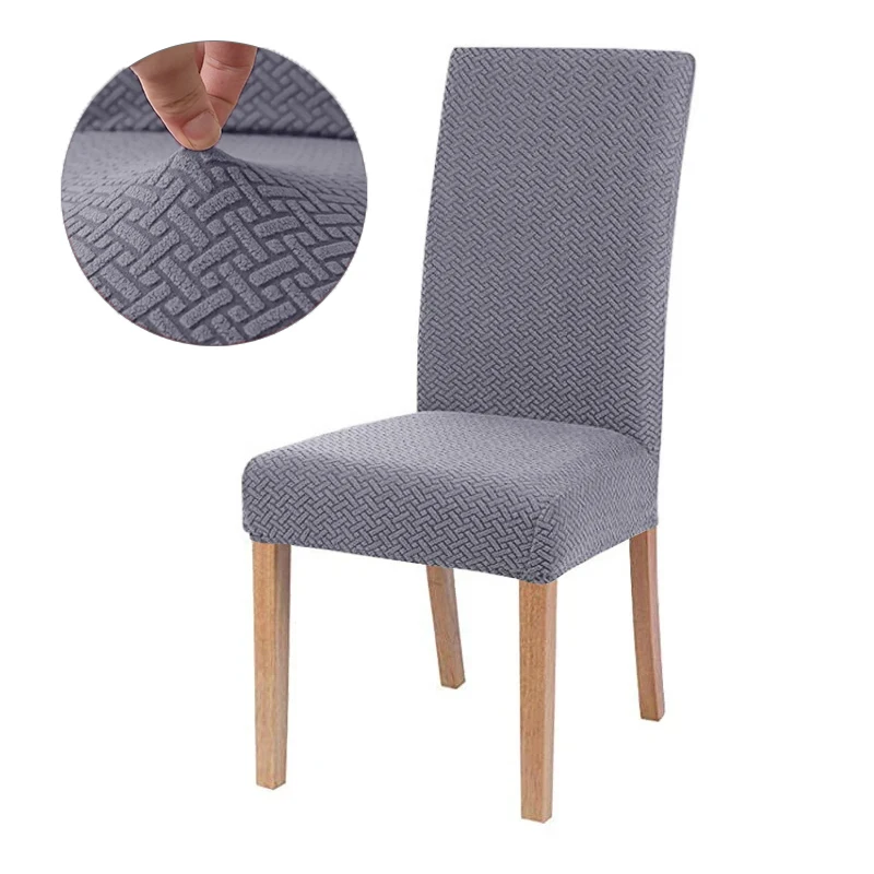 Durable Elastic Fabric Cover For Dining Chairs,Jacquard Chair Cover,Chairs Covers Stretch For Kitchens Home Living Room Decor Durable Elastic Fabric Cover For Dining Chairs,Jacquard Chair Cover,Chairs Covers Stretch For Kitchens Home Living Room Decor - Image 16