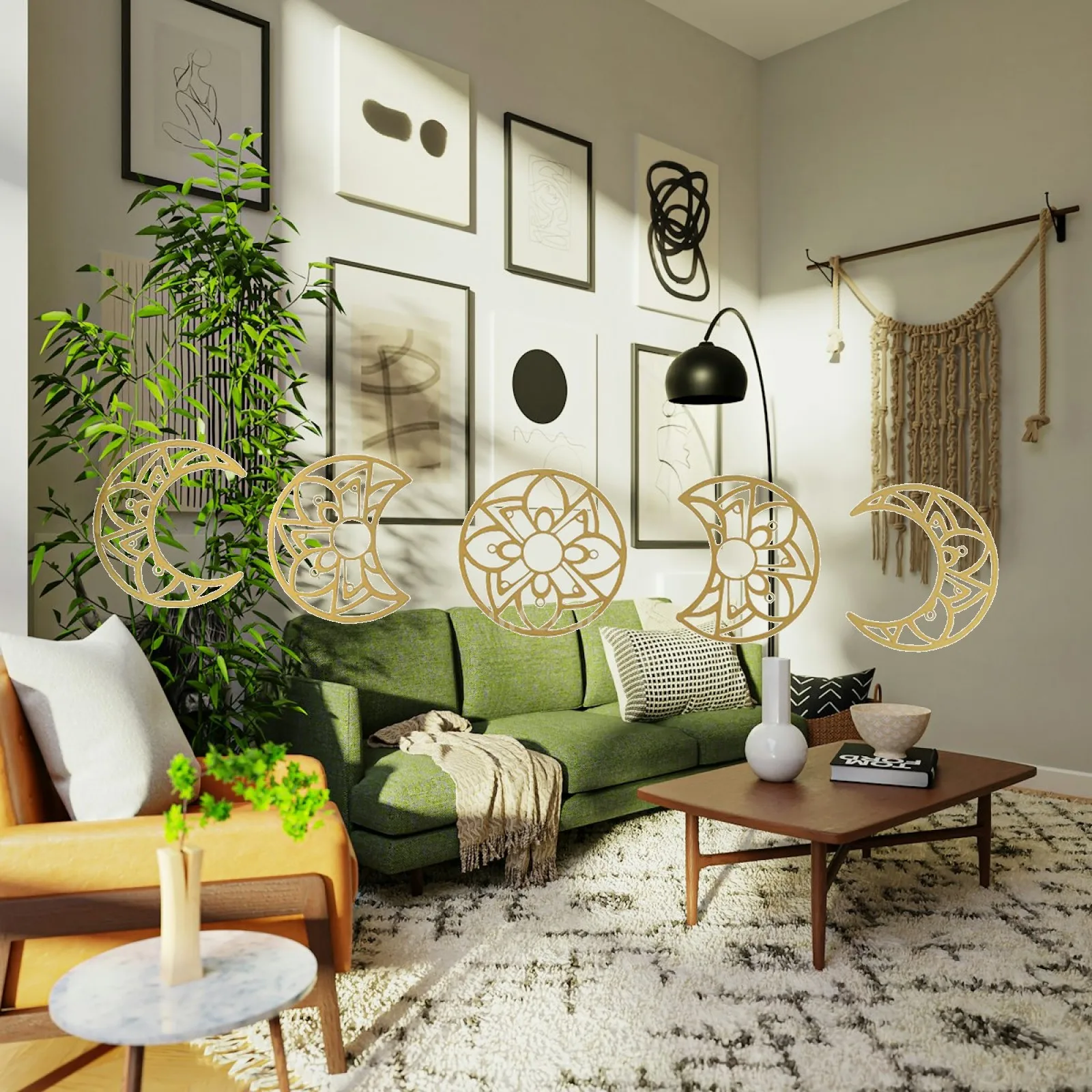 Wandaufkleber, Selbstklebend, Abnehmbar, Nordisches Design, Kreativ, Für Innendekoration, Arbeitszimmer Und Heimdekoration Wandaufkleber, Selbstklebend, Abnehmbar, Nordisches Design, Kreativ, Für Innendekoration, Arbeitszimmer Und Heimdekoration