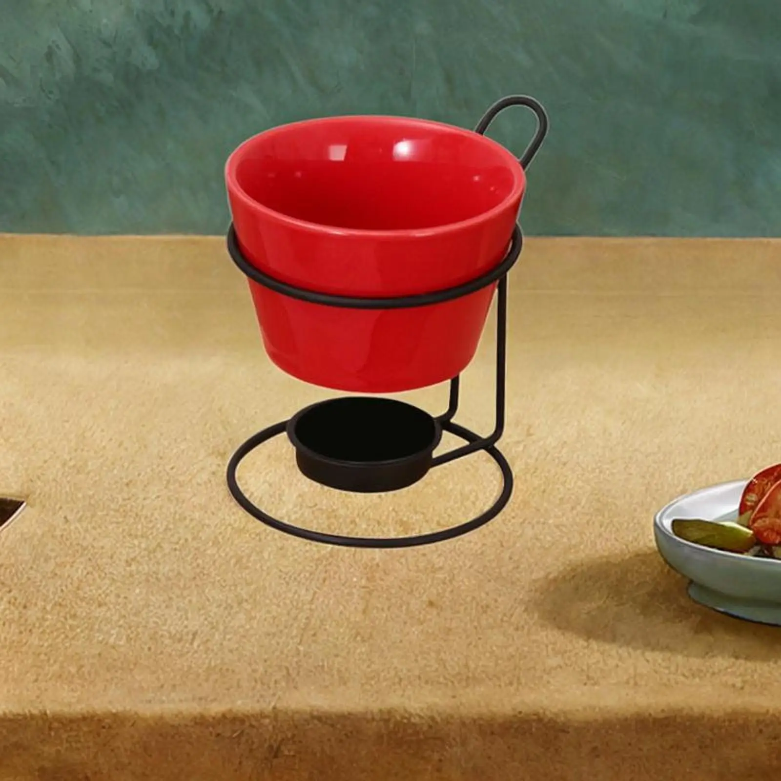 Fondue-Set Mit Ständer, Fondue-Maschine, Schmelztopf Für Käsefondue, Küchengerät Für Partys, Geburtstage, Tapas Und Snacks Fondue-Set Mit Ständer, Fondue-Maschine, Schmelztopf Für Käsefondue, Küchengerät Für Partys, Geburtstage, Tapas Und Snacks - Image 4