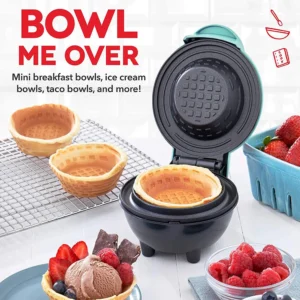 Neue Mini Waffel Schüssel Maker 110 V/220 V Frühstück Maschine Ei Torte Eis & Frühlingsrolle Maker für Home Küche Waffeleisen