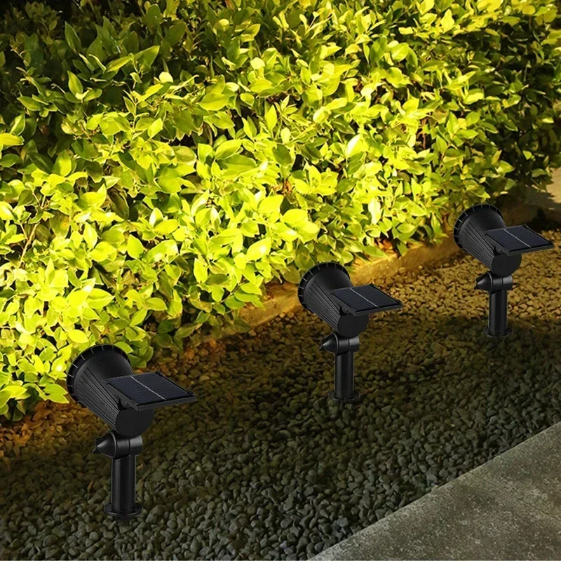 9-Led Solar-Landschaftsstrahler Rgb – Ip65 Wasserdichte Außenbeleuchtung Mit Einstellbarer Helligkeit Für Garten, Hof Und Palmen 9-Led Solar-Landschaftsstrahler Rgb – Ip65 Wasserdichte Außenbeleuchtung Mit Einstellbarer Helligkeit Für Garten, Hof Und Palmen - Image 5