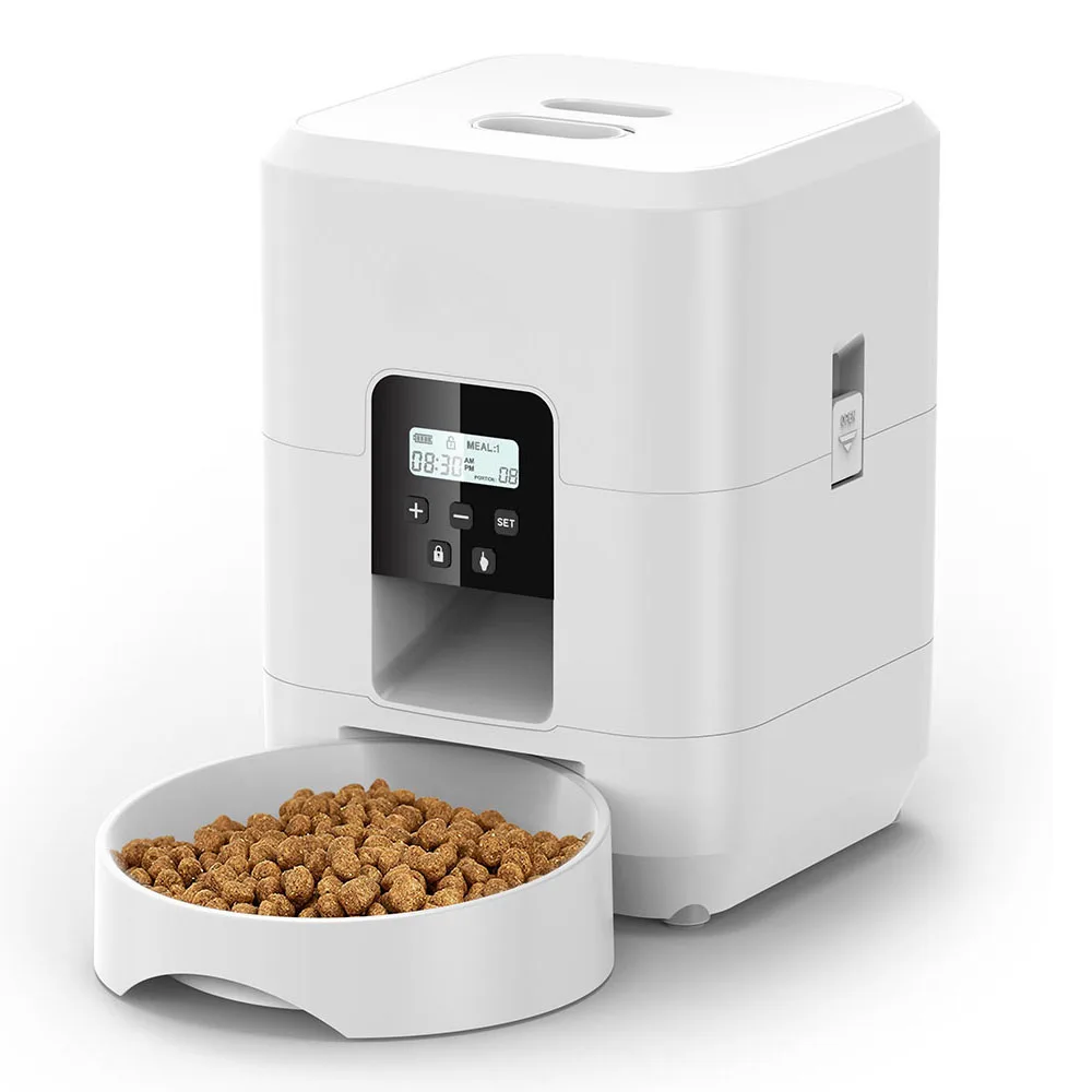 Smart Pet Feeder Automatische Katze Feeder Hund Slow Food Maschine Mit Zeitgesteuerte Quantitative Automatische Katze Lebensmittel Spender Katze Hund Schüssel Smart Pet Feeder Automatische Katze Feeder Hund Slow Food Maschine Mit Zeitgesteuerte Quantitative Automatische Katze Lebensmittel Spender Katze Hund Schüssel - Image 8