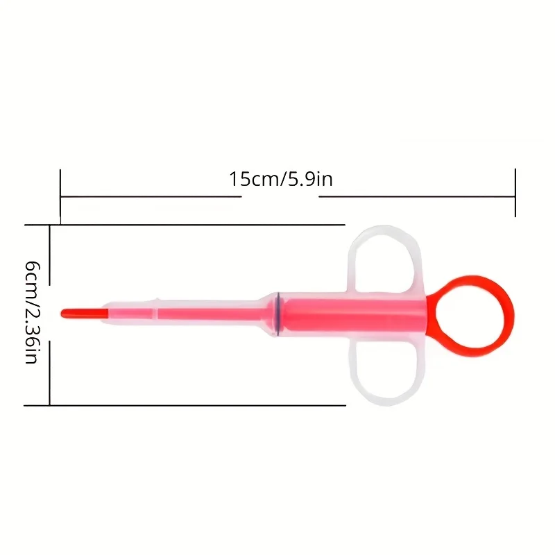 Pet Medizin Feeder Katze Tablet Spritze Feeder Weiche Spitze Dual Zweck Feeder Katze Pille Shooter Pet Pillen Applikator Zufällige Farbe Pet Medizin Feeder Katze Tablet Spritze Feeder Weiche Spitze Dual Zweck Feeder Katze Pille Shooter Pet Pillen Applikator Zufällige Farbe - Image 5