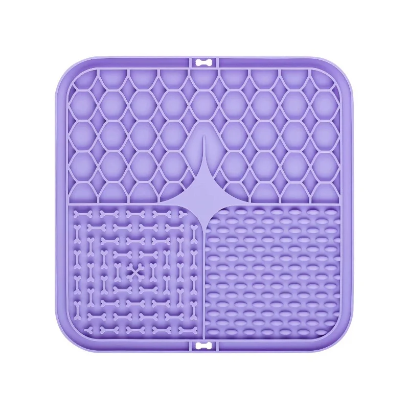 Pet Lick Silikon Matte Hunde Haustier Slow Food Platte Für Hund Baden Ablenkung Silikon Hund Sauger Futter Training Hund Feeder Liefert Pet Lick Silikon Matte Hunde Haustier Slow Food Platte Für Hund Baden Ablenkung Silikon Hund Sauger Futter Training Hund Feeder Liefert - Image 9