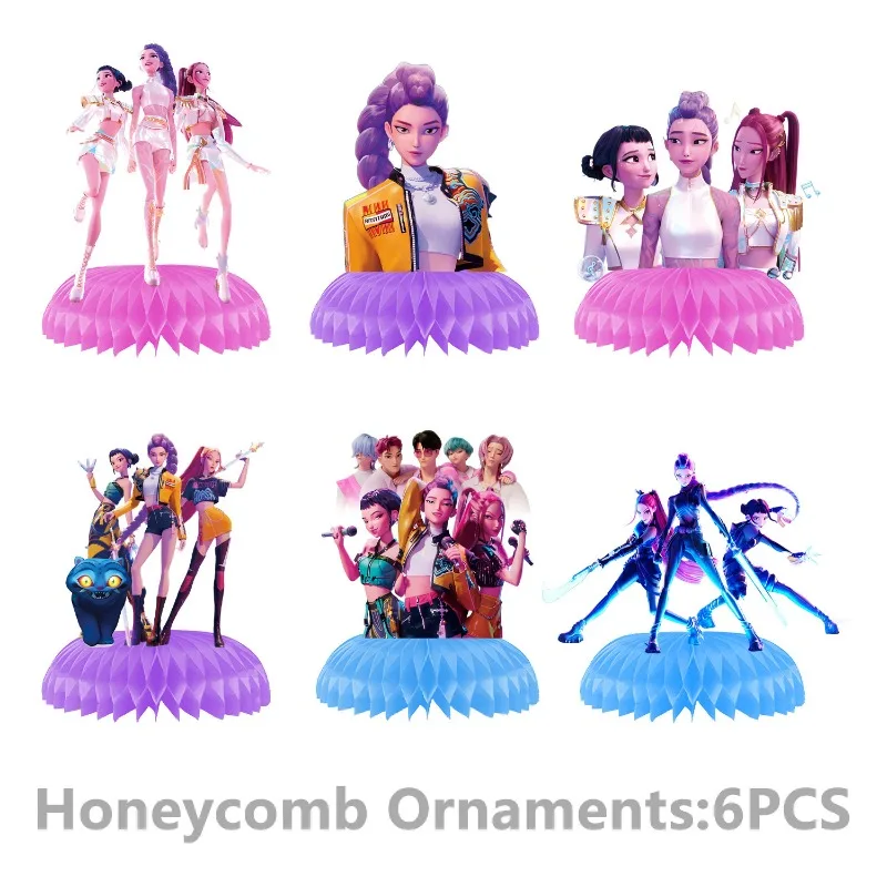 Kawaii K-Pop Gruppen-Thema Geburtstagsparty-Dekoration, Heimparty-Geschirr, Pappteller, Pappbecher, Banner, Servietten, Großhandel Neu Kawaii K-Pop Gruppen-Thema Geburtstagsparty-Dekoration, Heimparty-Geschirr, Pappteller, Pappbecher, Banner, Servietten, Großhandel Neu - Image 4