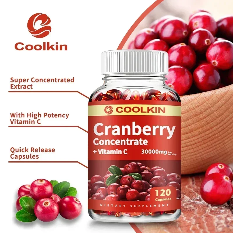 Cranberry - Urinary Tract Ut Cleanse &Amp; Bladder Health, Gut Health, Immunity - With Vitamin C Cranberry - Urinary Tract Ut Cleanse &Amp; Bladder Health, Gut Health, Immunity - With Vitamin C - Image 3