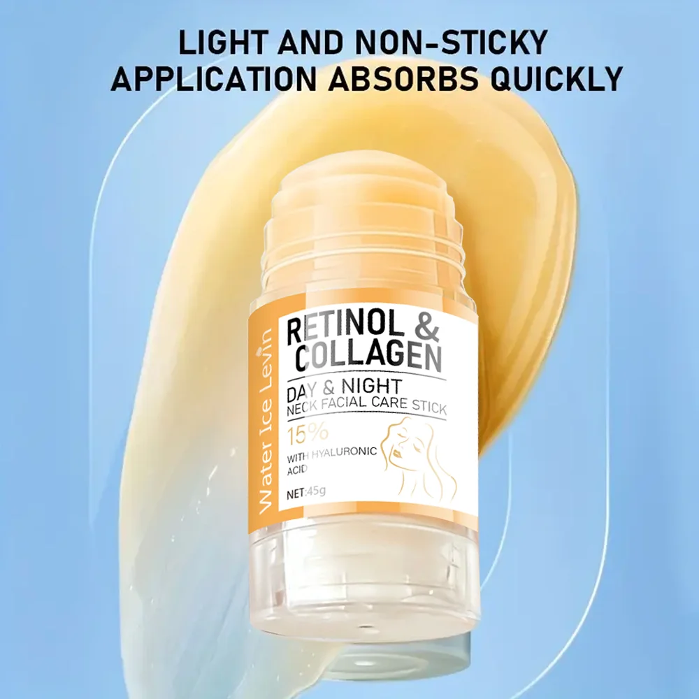 Retinol- Und Kollagen-Hals-Gesichtspflegestift Mit Hyaluronsäure, Spendet Tiefen Feuchtigkeit Und Strafft Die Haut Bei Tag Und Nacht Retinol- Und Kollagen-Hals-Gesichtspflegestift Mit Hyaluronsäure, Spendet Tiefen Feuchtigkeit Und Strafft Die Haut Bei Tag Und Nacht - Image 5