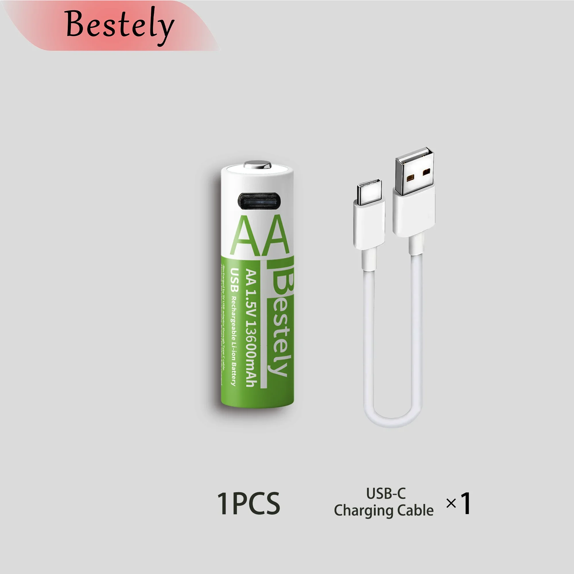 1,5 V Aa Lithium-Batterie 13.600 Mah – Wiederaufladbar Mit Usb-C, Li-Ionen-Akku Mit Bis Zu 2000 Ladezyklen 1,5 V Aa Lithium-Batterie 13.600 Mah – Wiederaufladbar Mit Usb-C, Li-Ionen-Akku Mit Bis Zu 2000 Ladezyklen - Image 8
