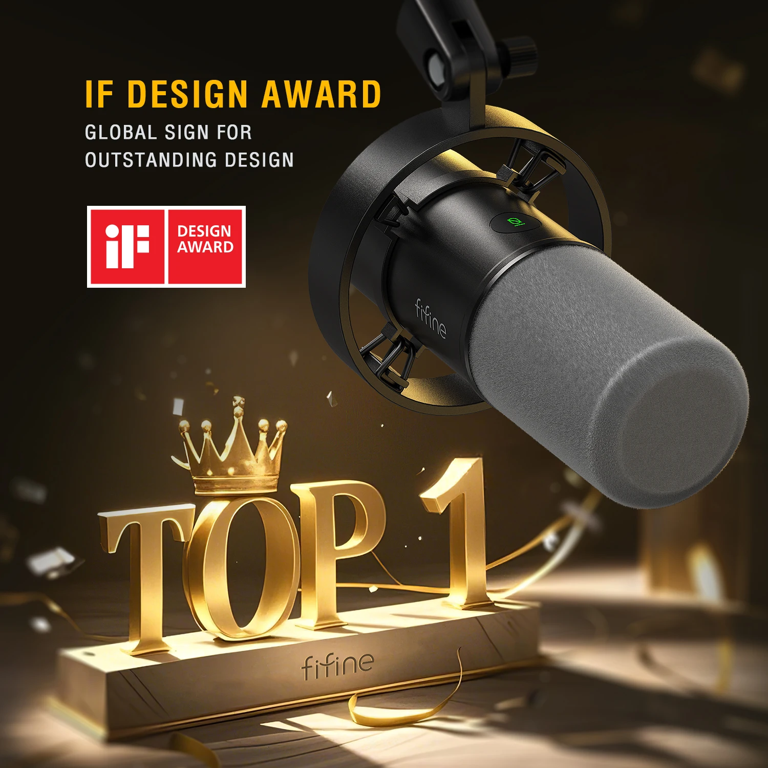 Fifine K688 Usb/Xlr-Dynamikmikrofon Mit Stoßdämpferhalterung, Touch-Stummschaltung, Kopfhöreranschluss &Amp; Lautstärkeregler Für Pc Fifine K688 Usb/Xlr-Dynamikmikrofon Mit Stoßdämpferhalterung, Touch-Stummschaltung, Kopfhöreranschluss &Amp; Lautstärkeregler Für Pc - Image 6