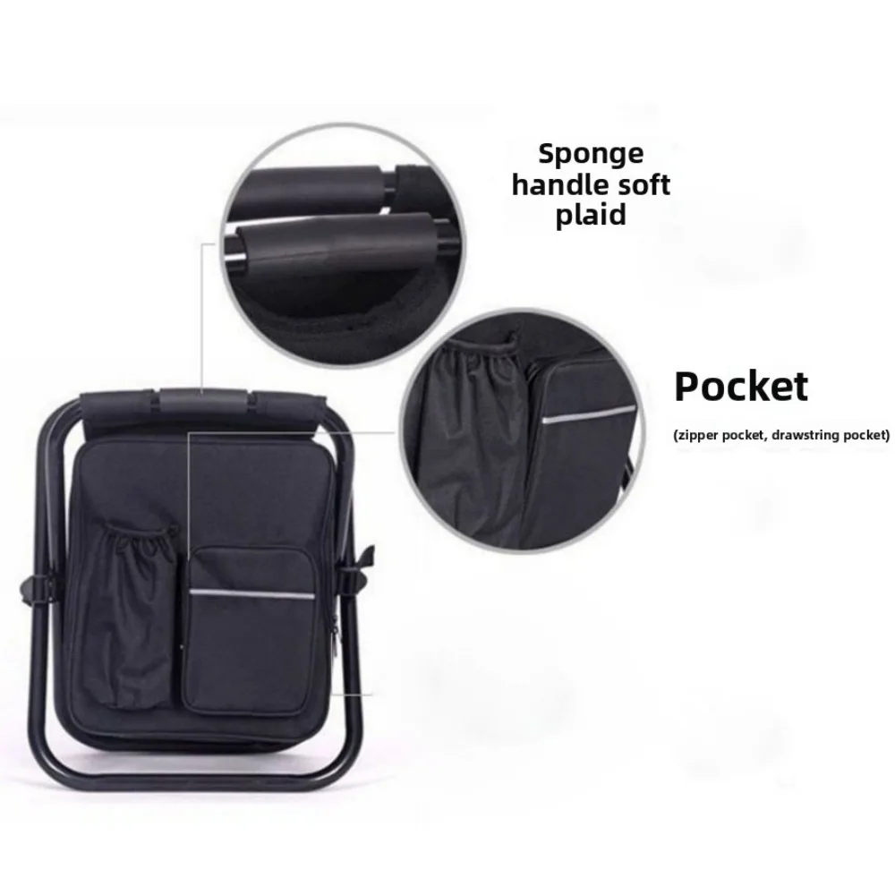 Outdoor Camping, Portable Folding Stool, Thermal Insulation Bag, Lightweight Luggage, Foldable, Multi-Functional Stool Outdoor Camping, Portable Folding Stool, Thermal Insulation Bag, Lightweight Luggage, Foldable, Multi-Functional Stool - Image 13