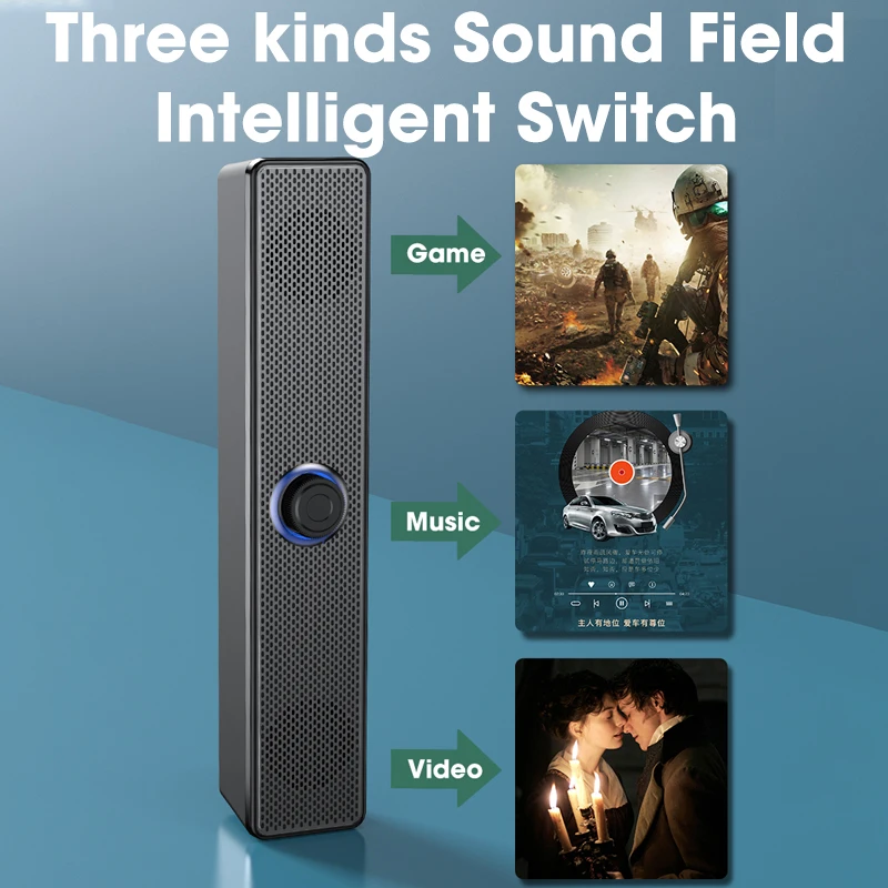 4D Bluetooth-Surround-Soundbar Mit Subwoofer – Heimkino-Lautsprecher Für Tv &Amp; Computer, Stereo-Sound Und Starker Bass 4D Bluetooth-Surround-Soundbar Mit Subwoofer – Heimkino-Lautsprecher Für Tv &Amp; Computer, Stereo-Sound Und Starker Bass - Image 6