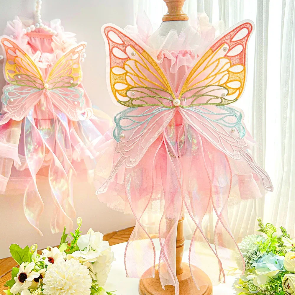 Dog Cat Spring Princess Dress Lace Skirt Pet Clothing Stripe Skirt Puppy Princess Apparel Cute Puppy Clothes Pet Cat Clothes Dog Cat Spring Princess Dress Lace Skirt Pet Clothing Stripe Skirt Puppy Princess Apparel Cute Puppy Clothes Pet Cat Clothes - Image 5