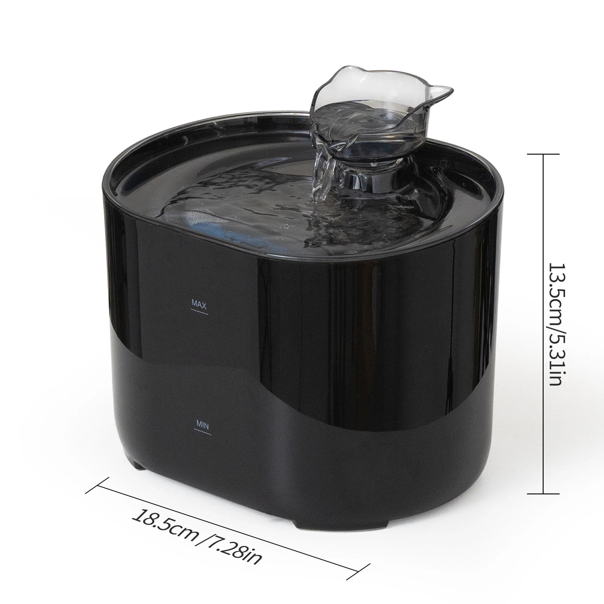 Katze Wasser Brunnen Auto Umlauf Filtring Katzen Hund Wasser Dispenser Usb Elektrische Stumm Pumpe Katze Ohr Haustier Katzen Trinkbrunnen Katze Wasser Brunnen Auto Umlauf Filtring Katzen Hund Wasser Dispenser Usb Elektrische Stumm Pumpe Katze Ohr Haustier Katzen Trinkbrunnen - Image 4