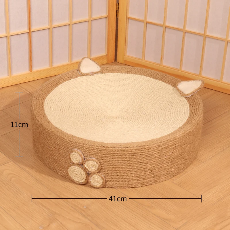 Cat Scratcher 2 In 1 Cat Anti Scratch Bed Cute Shape Cat Scratching Bed Round Cat Scratch Protection Paw Toy Gatos Accesorios Cat Scratcher 2 In 1 Cat Anti Scratch Bed Cute Shape Cat Scratching Bed Round Cat Scratch Protection Paw Toy Gatos Accesorios - Image 9
