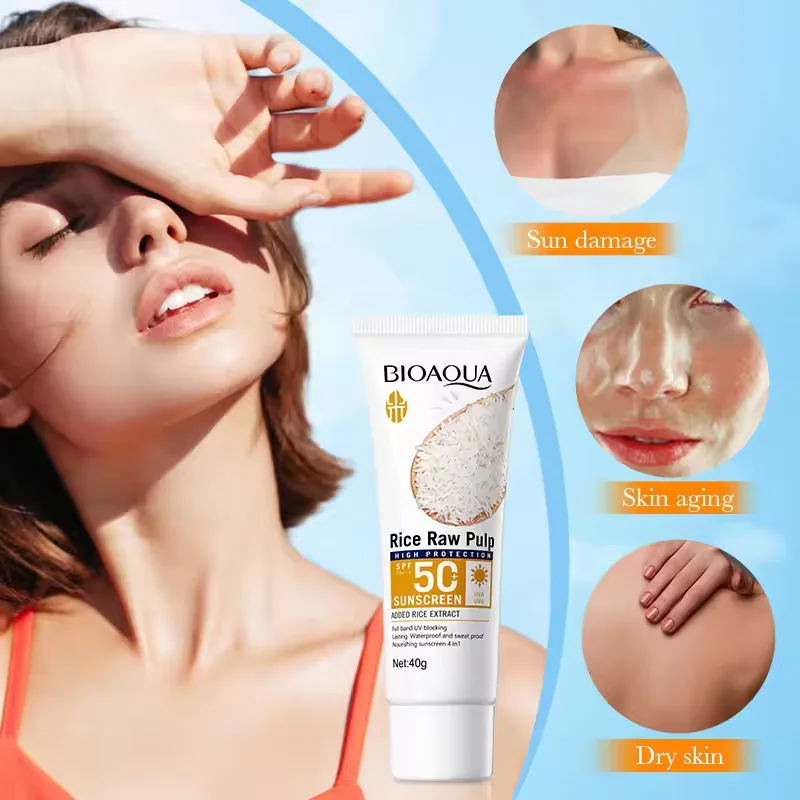 Facial Sunscreen Cream Spf 50+ Body Protector Solar Lotion Long-Lasting Non-Greasy Prevent Sunburn Uv Protection Sun Sunblock Facial Sunscreen Cream Spf 50+ Body Protector Solar Lotion Long-Lasting Non-Greasy Prevent Sunburn Uv Protection Sun Sunblock - Image 5