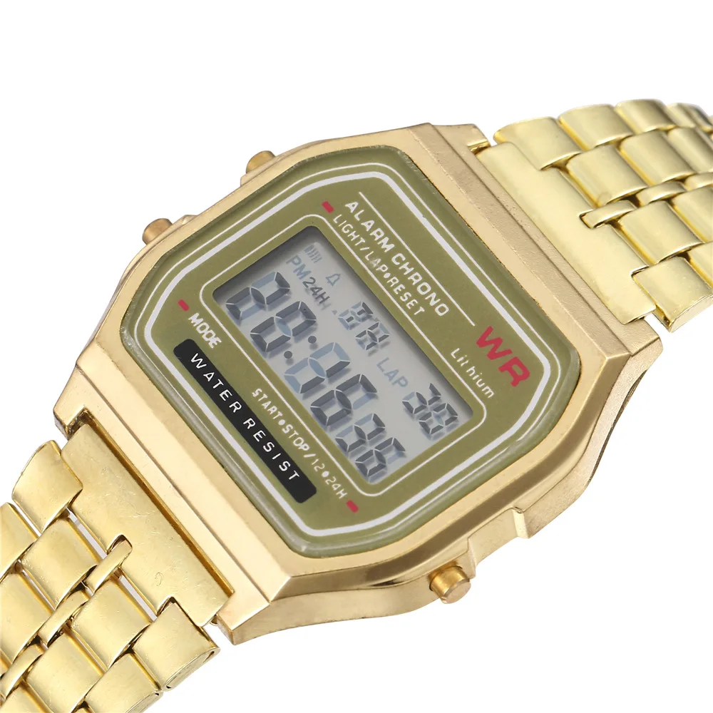 Frauen Männer Unisex Uhr Gold Silber Schwarz Vintage Led Digital Sport Militär Armbanduhren Elektronische Digitale Geschenk Geschenk Männlich Frauen Männer Unisex Uhr Gold Silber Schwarz Vintage Led Digital Sport Militär Armbanduhren Elektronische Digitale Geschenk Geschenk Männlich