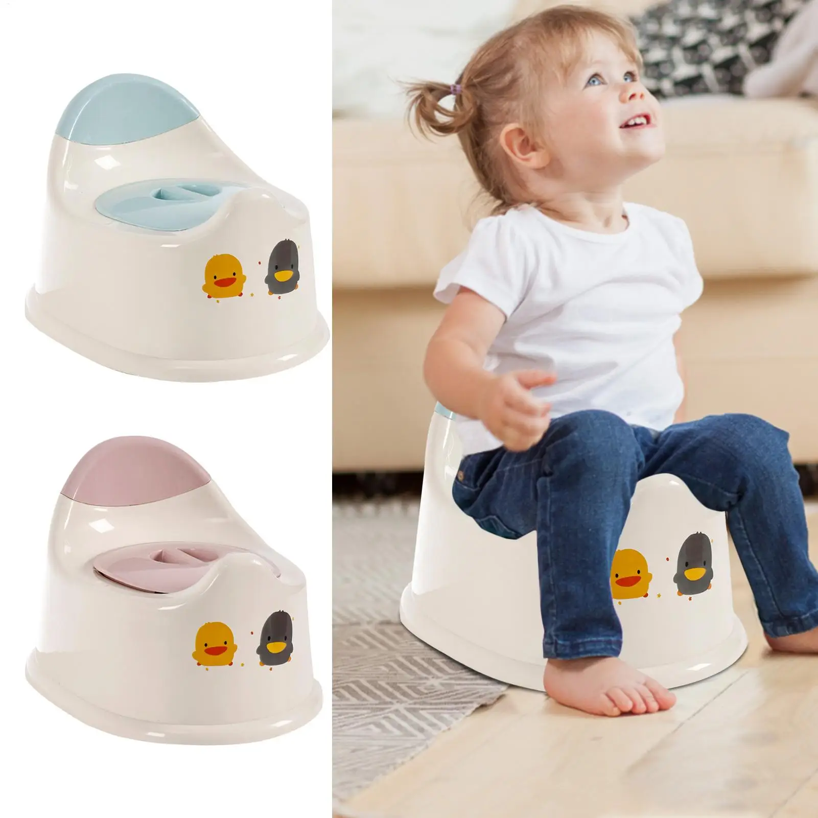 Toilet Seat Toddler Cute Toddler Potty Training Toilet Seat Lightweight Spill Proof Portable Easy Cleaning Toilet For Children Toilet Seat Toddler Cute Toddler Potty Training Toilet Seat Lightweight Spill Proof Portable Easy Cleaning Toilet For Children - Image 11