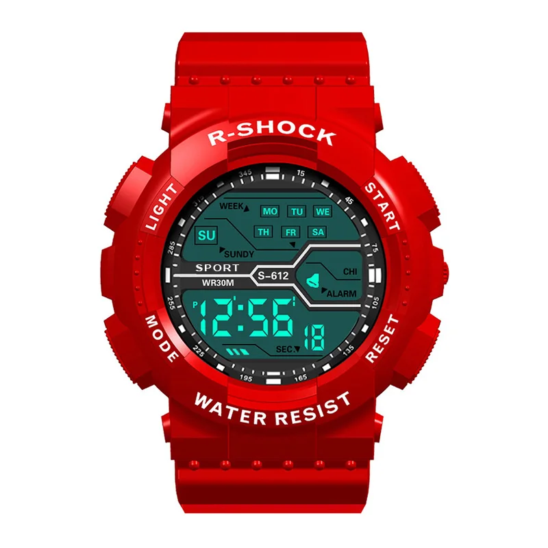 Outdoor Sport Männer Uhr Multifunktions Großen Bildschirm Led Elektronische Wasserdichte Leucht Militär Digitale Armbanduhren Reloj Hombre Outdoor Sport Männer Uhr Multifunktions Großen Bildschirm Led Elektronische Wasserdichte Leucht Militär Digitale Armbanduhren Reloj Hombre - Image 13