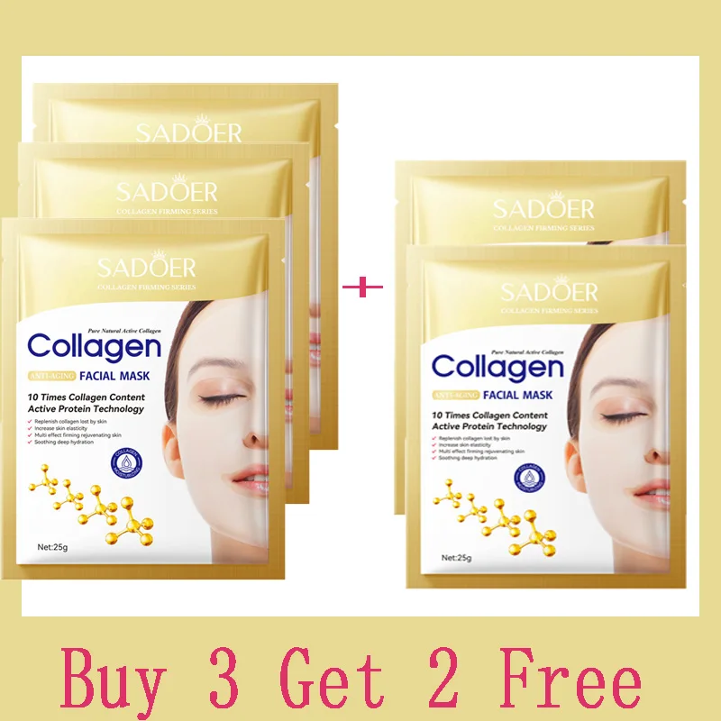 10Pcs Kollagen Anti Falten Gesichtsmaske Anti Aging Verblassen Feine Linien Feste Haut Feuchtigkeitsspendende Aufhellung Hautpflege Koreanische Kosmetik 10Pcs Kollagen Anti Falten Gesichtsmaske Anti Aging Verblassen Feine Linien Feste Haut Feuchtigkeitsspendende Aufhellung Hautpflege Koreanische Kosmetik - Image 11