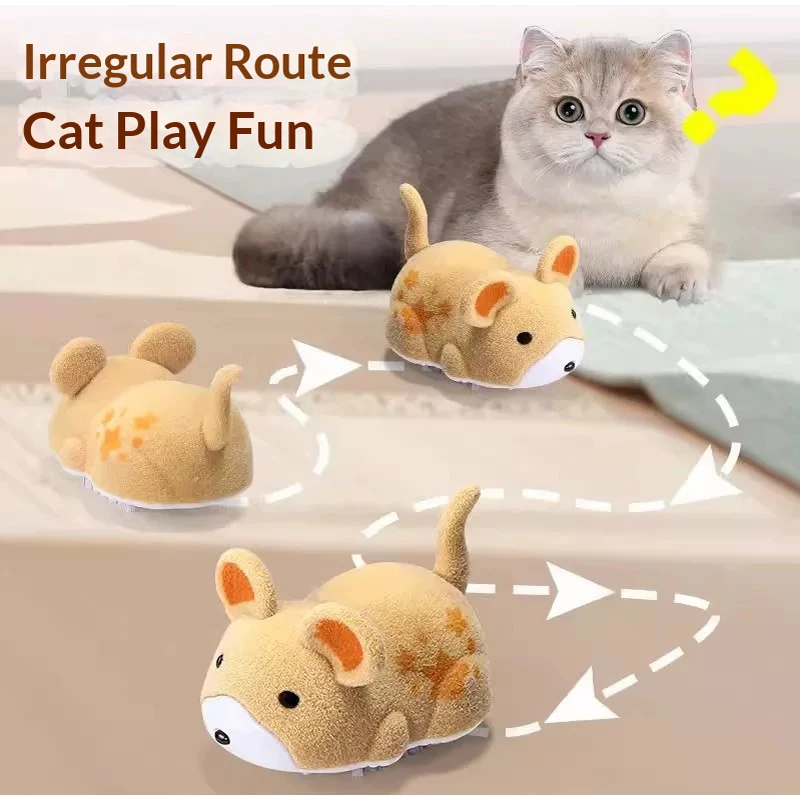 Elektrischer Hamster Simulator Für Katzen Zur Beschäftigung Und Bewegung Elektrischer Hamster Simulator Für Katzen Zur Beschäftigung Und Bewegung - Image 4