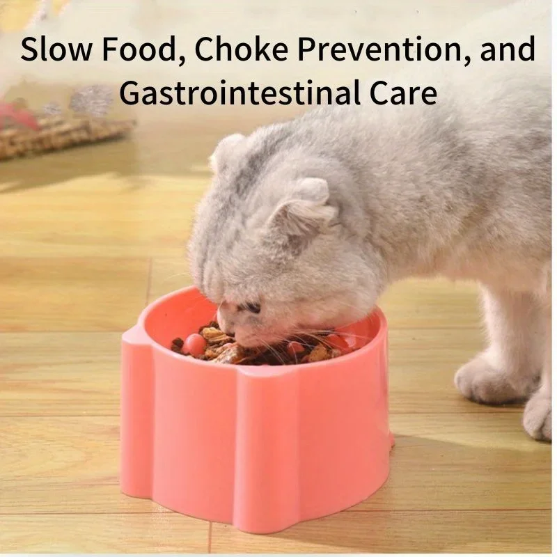 Cat Food Bowl, Rice Bowl, Slow Food, High Feet, Anti Choking Bowl, Cat Basin, Anti Choking, Anti Choking Neck, Relieve Anxiety Cat Food Bowl, Rice Bowl, Slow Food, High Feet, Anti Choking Bowl, Cat Basin, Anti Choking, Anti Choking Neck, Relieve Anxiety - Image 10