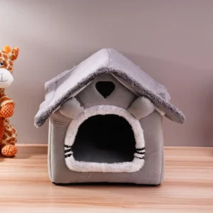 Haustier Haus Bett Katze Höhle Hundehütte Warmer Schlafsack Gemütliches Zelt Weiche Welpen Kissen Matte Innen Winter Liefert