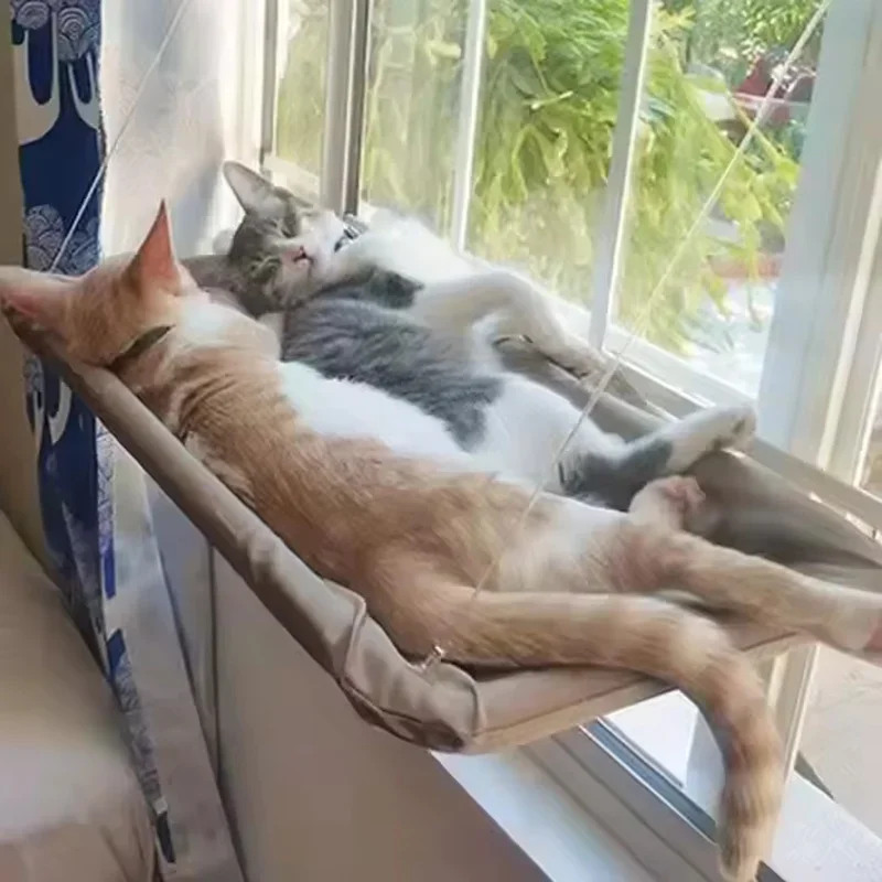 Ultra Soft Cat Window Hammock Bed, Securely Mounted Space Saving Perch, Ideal For Feline Naptime &Amp; Top Cat Accessories Ultra Soft Cat Window Hammock Bed, Securely Mounted Space Saving Perch, Ideal For Feline Naptime &Amp; Top Cat Accessories - Image 13