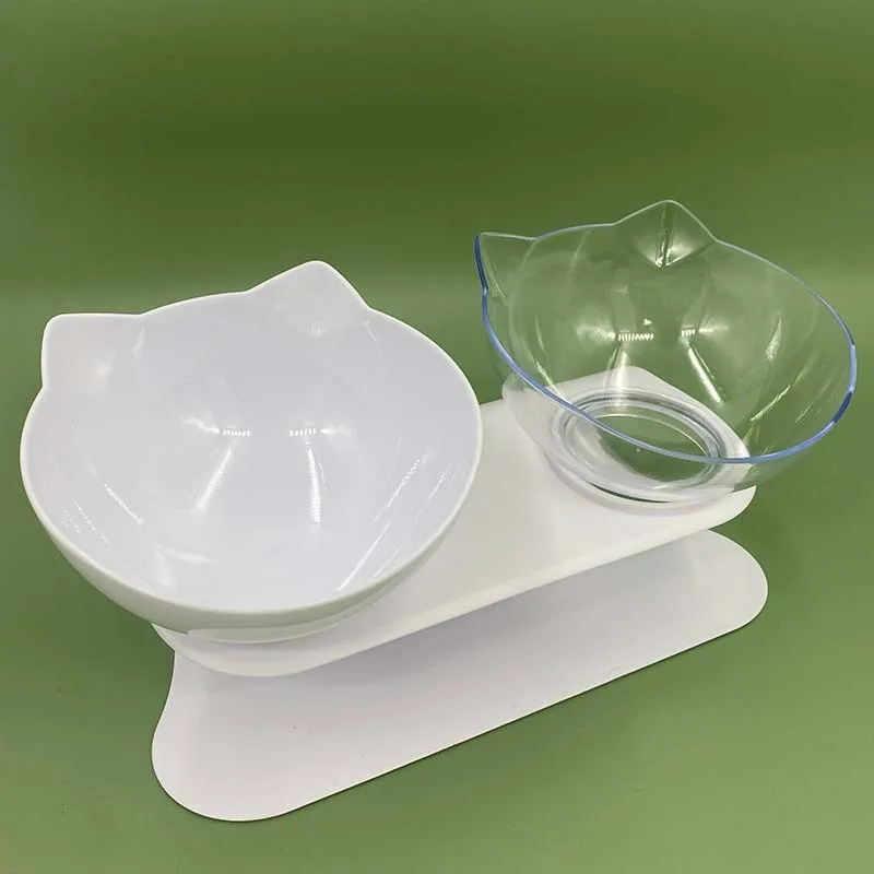 Cat Bowls, Cat Food Bowls Elevated Tilted, Anti Vomiting Kitty Bowl For Puppy And Bunny, Orthopedic For Indoor Cats Cat Bowls, Cat Food Bowls Elevated Tilted, Anti Vomiting Kitty Bowl For Puppy And Bunny, Orthopedic For Indoor Cats - Image 10
