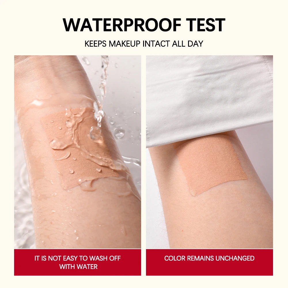 Matte Foundation Base Blur Soft Focus Matte Full Coverage Natural Fit Gesichts-Make-Up Leichter, Langanhaltender Concealer Bb-Creme Matte Foundation Base Blur Soft Focus Matte Full Coverage Natural Fit Gesichts-Make-Up Leichter, Langanhaltender Concealer Bb-Creme - Image 4