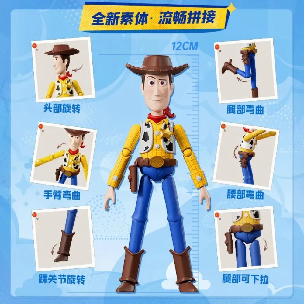 Original Blokees Toy Story Disney Pixar Woody Buzz Lightyear Jessie Rex Bullseye Alien Actionfiguren Zum Zusammenbauen, Modellspielzeug, Geschenk Original Blokees Toy Story Disney Pixar Woody Buzz Lightyear Jessie Rex Bullseye Alien Actionfiguren Zum Zusammenbauen, Modellspielzeug, Geschenk - Image 6