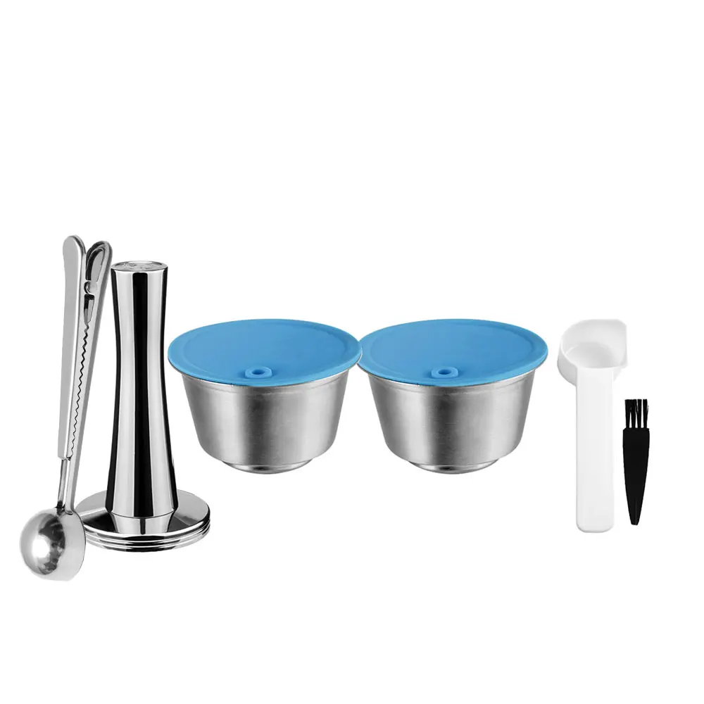 Nachfüllbar Für Dolce Gusto Kapsel Silikonhülle Edelstahl Metall Dolci Gusto Kaffeemaschine Kaffeeschaufel Tamper I Cafilas Nachfüllbar Für Dolce Gusto Kapsel Silikonhülle Edelstahl Metall Dolci Gusto Kaffeemaschine Kaffeeschaufel Tamper I Cafilas - Image 3