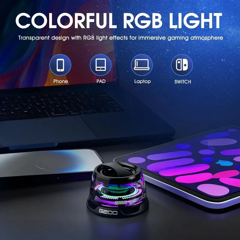 Magnetischer Bluetooth-Lautsprecher Für Outdoor – Tragbarer Mini-Reiselautsprecher Mit Rgb-Licht &Amp; Telefonhalter Für Ios Magnetischer Bluetooth-Lautsprecher Für Outdoor – Tragbarer Mini-Reiselautsprecher Mit Rgb-Licht &Amp; Telefonhalter Für Ios - Image 5