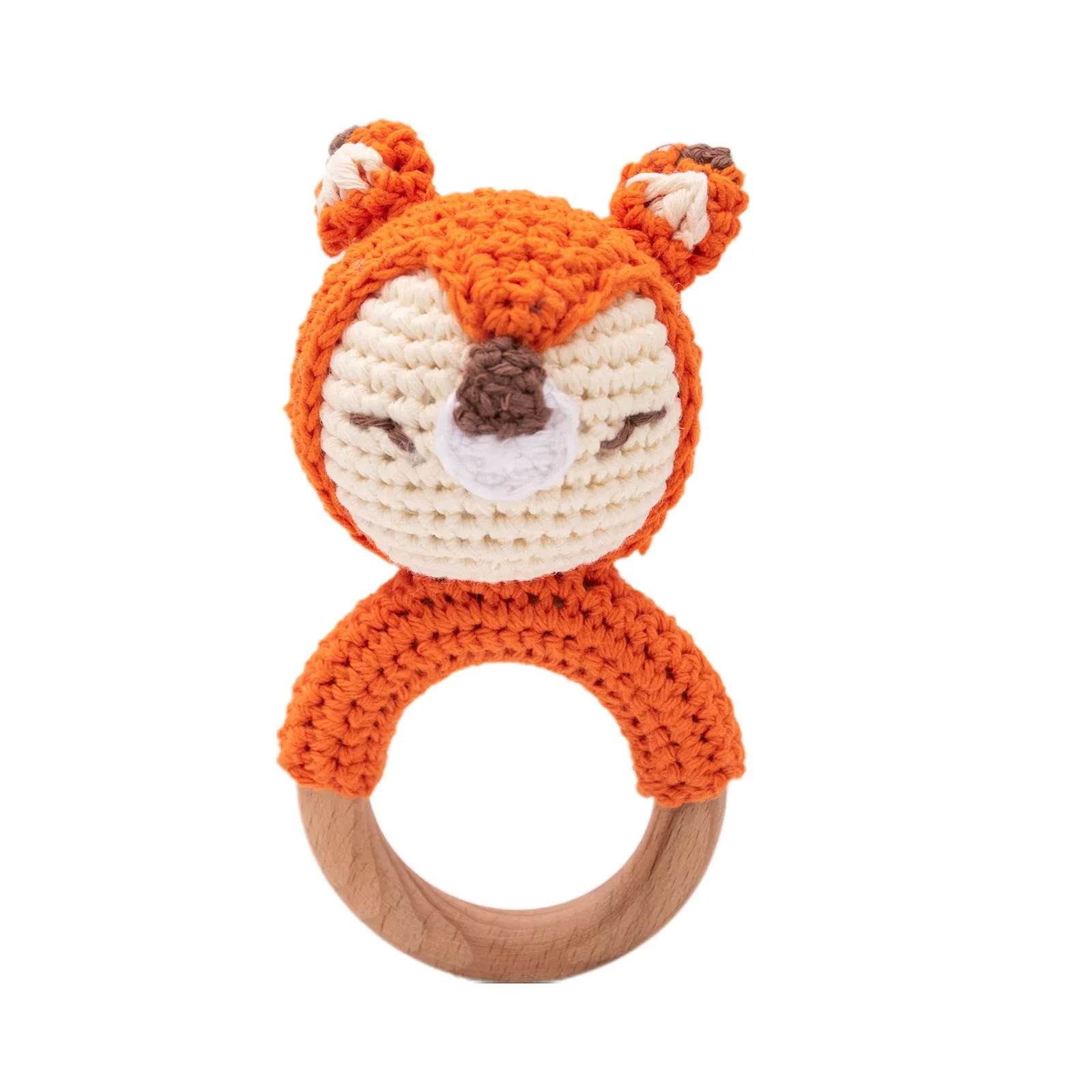 Baby Crochet Rattle Wooden Teether Toy Bpa Free Wood Rodent Rabbit Rattle Baby Mobile Play Gym Newborn Educational Music Toys Baby Crochet Rattle Wooden Teether Toy Bpa Free Wood Rodent Rabbit Rattle Baby Mobile Play Gym Newborn Educational Music Toys - Image 9