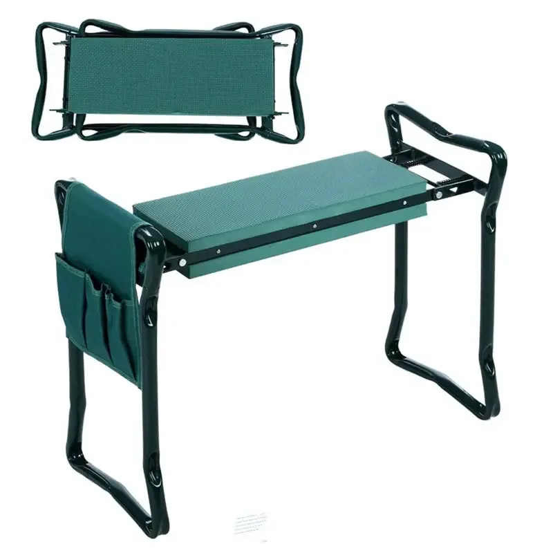 Garten-Kniebank, Zusammenklappbarer Gartensitz Mit Verdicktem, Weichem Kniepolster, Robuster, Faltbarer Gärtnerhocker, Knie-Gartenbank Garten-Kniebank, Zusammenklappbarer Gartensitz Mit Verdicktem, Weichem Kniepolster, Robuster, Faltbarer Gärtnerhocker, Knie-Gartenbank - Image 4
