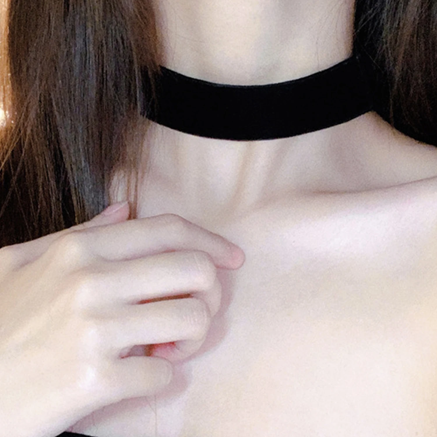 Goth Black Velvet Choker Halsketten Gothic Style Seil Frauen Hals Dekoration Choker Schmuck Am Halskragen Für Mädchen Kpop Goth Black Velvet Choker Halsketten Gothic Style Seil Frauen Hals Dekoration Choker Schmuck Am Halskragen Für Mädchen Kpop