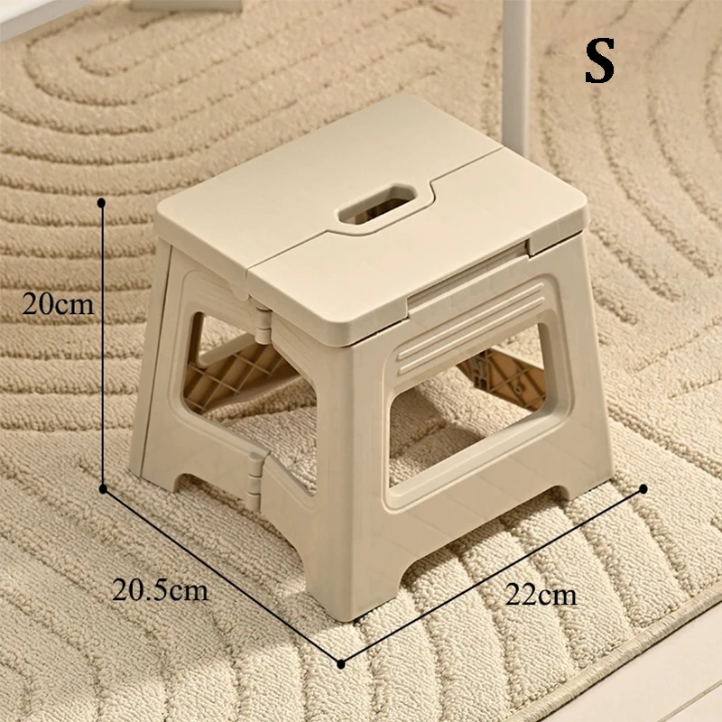 Folding Step Stool Lightweight Plastic Step Stool Foldable Step Stools Non Slip Folding Stools For Kitchen Bathroom Bedroom Folding Step Stool Lightweight Plastic Step Stool Foldable Step Stools Non Slip Folding Stools For Kitchen Bathroom Bedroom - Image 10
