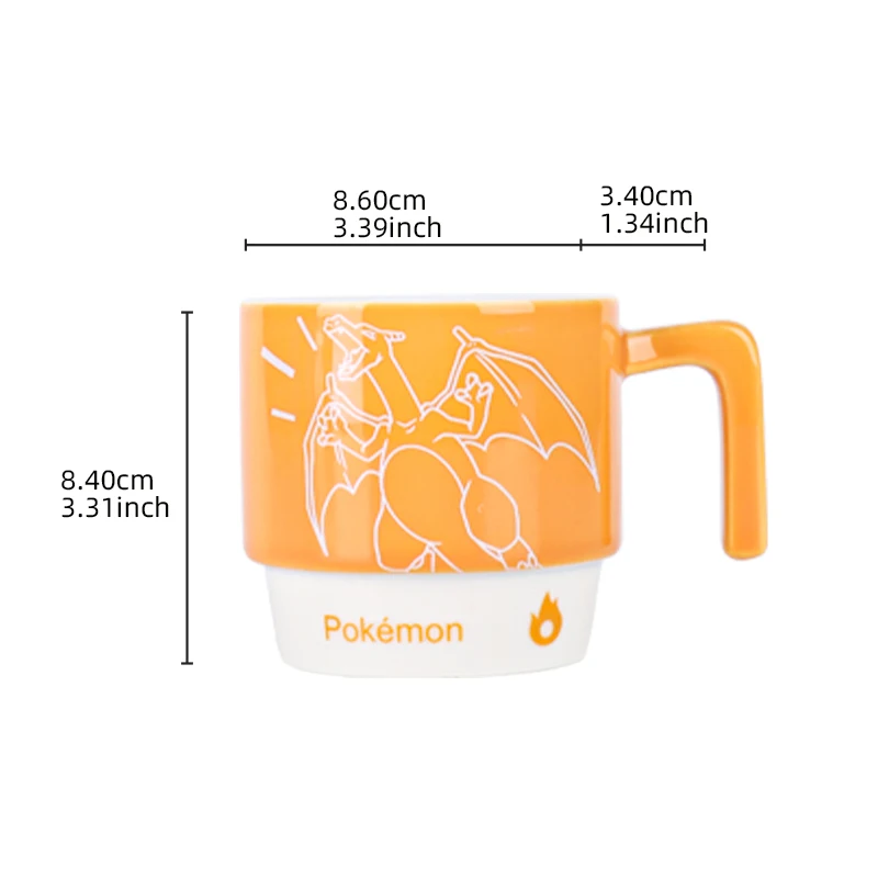 Shunxiang Pokémon Lizenzierte Cartoon-Keramikbecher, Stapelbar, Für Kaffee, Milch, Teetassen, Niedliches Muster, Kinder-Milchbecher, Geschenk Shunxiang Pokémon Lizenzierte Cartoon-Keramikbecher, Stapelbar, Für Kaffee, Milch, Teetassen, Niedliches Muster, Kinder-Milchbecher, Geschenk - Image 4
