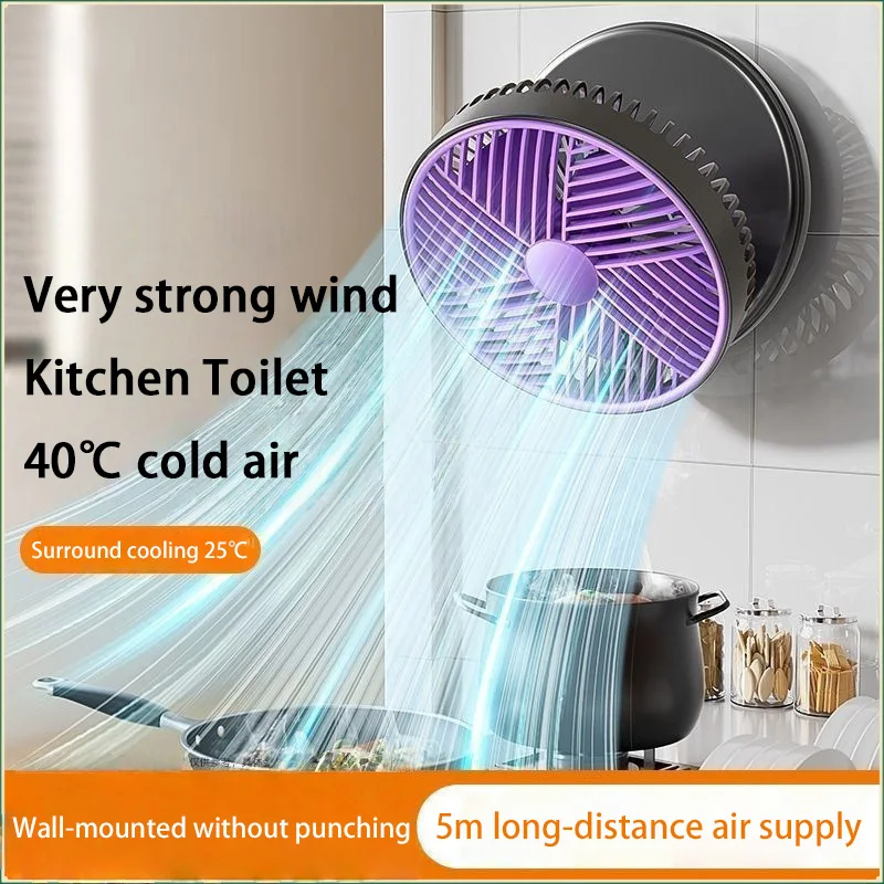 Lenovo 5000Mah 3-In-1 Ventilator – Faltbarer Wand- Und Standventilator Mit 4 Stufen Und Warmem Nachtlicht Lenovo 5000Mah 3-In-1 Ventilator – Faltbarer Wand- Und Standventilator Mit 4 Stufen Und Warmem Nachtlicht - Image 3