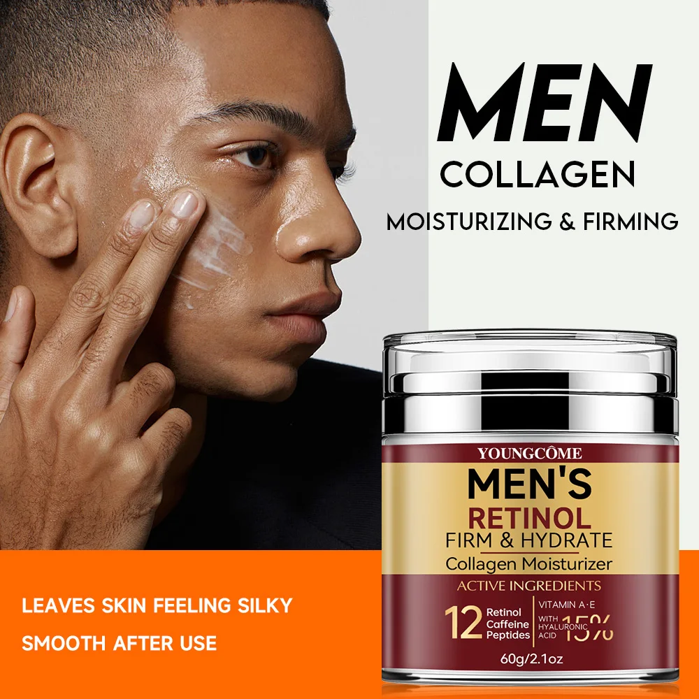 Männer Retinol Straffende Gesichtscreme Hautpflege Feuchtigkeitsspendende Kollagen Aufhellung Glatte Falten Gesichts Gesicht Männer Hautpflege Behandlung Männer Retinol Straffende Gesichtscreme Hautpflege Feuchtigkeitsspendende Kollagen Aufhellung Glatte Falten Gesichts Gesicht Männer Hautpflege Behandlung