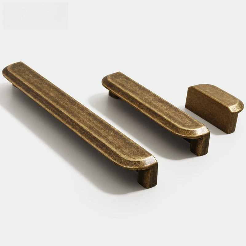 Antique Bronze Cabinet Door Handles Nordic Wardrobe Drawer Handles Retro Aged Solid Zinc Alloy Handles In Antique Bronze Color Antique Bronze Cabinet Door Handles Nordic Wardrobe Drawer Handles Retro Aged Solid Zinc Alloy Handles In Antique Bronze Color - Image 5