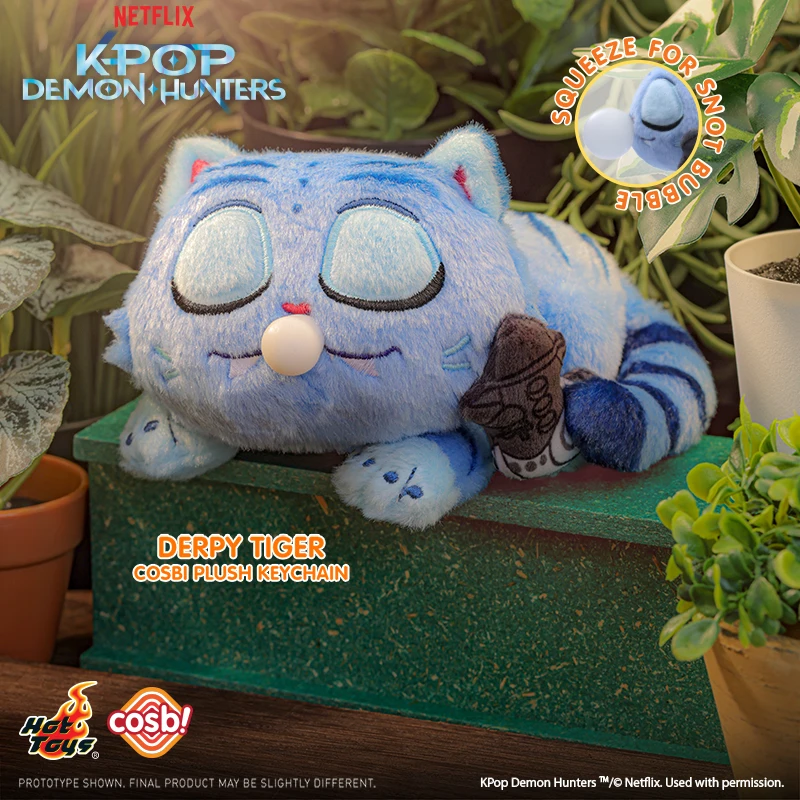 Hot Toys K-Pop Demon Hunters Derpy Tiger Cosbi Plüsch-Schlüsselanhänger Kollektion Blind Box Sussie Rucksackanhänger Mysteriöse Geschenke Hot Toys K-Pop Demon Hunters Derpy Tiger Cosbi Plüsch-Schlüsselanhänger Kollektion Blind Box Sussie Rucksackanhänger Mysteriöse Geschenke - Image 5