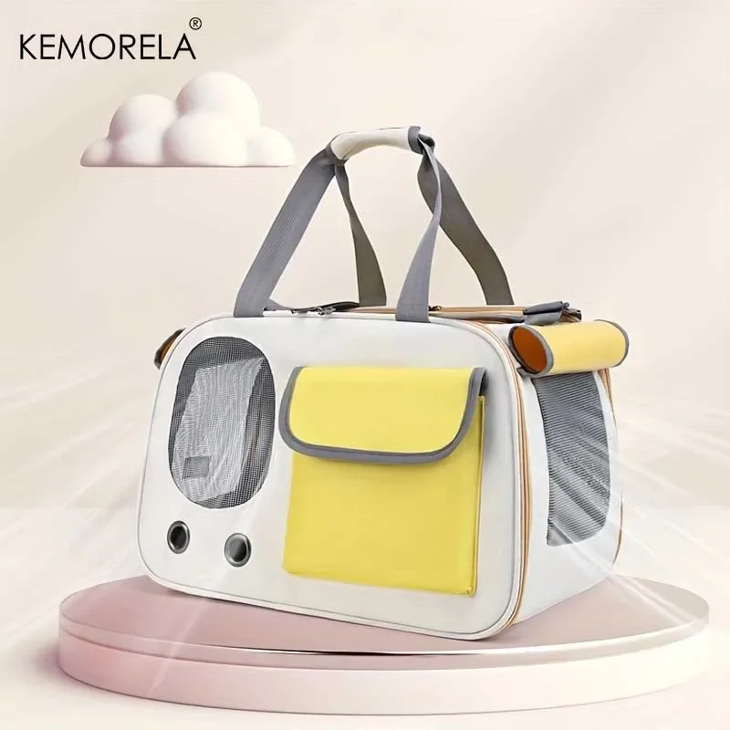1Pcs Portable Pet Carrier Cat Bag For Cats And Dogs Ideal For Travel And Outdoor Activities Suitable For Cats And Small Dogs 1Pcs Portable Pet Carrier Cat Bag For Cats And Dogs Ideal For Travel And Outdoor Activities Suitable For Cats And Small Dogs - Image 5