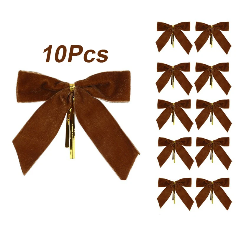 10/20 Stück Samtschleifen Für Weihnachtsbaumdekoration, Kranz, Girlande, Samtschleife Mit Gedrehter Krawatte, Weihnachtssamtschleifen, Weihnachtsfeiertage 10/20 Stück Samtschleifen Für Weihnachtsbaumdekoration, Kranz, Girlande, Samtschleife Mit Gedrehter Krawatte, Weihnachtssamtschleifen, Weihnachtsfeiertage - Image 13