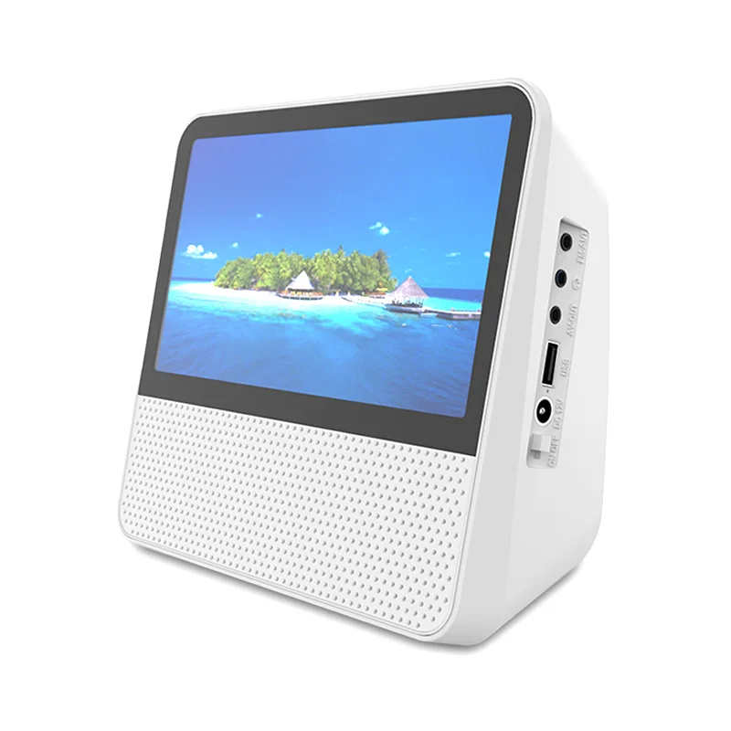Multifunktionaler Tragbarer Cd/Vcd/Dvd-Player Mit Bluetooth, 7-Zoll-1080P-Touchscreen, Lithiumakku &Amp; Zwei Lautsprechern Multifunktionaler Tragbarer Cd/Vcd/Dvd-Player Mit Bluetooth, 7-Zoll-1080P-Touchscreen, Lithiumakku &Amp; Zwei Lautsprechern - Image 6