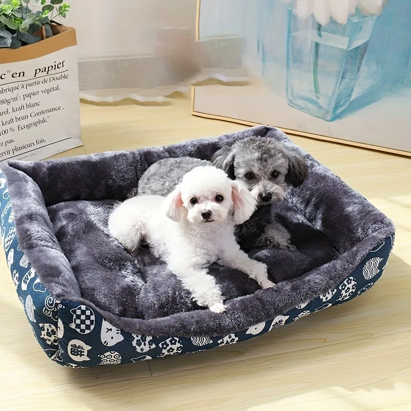Haustier Hund Bett Sofa Matten Winter Haustier Produkte Coussin Chien Zubehör Hunde Korb Liefert Für Große Mittel Kleine Haus Katze Bett
