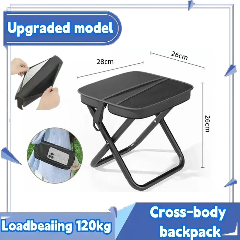 Home Low Stools, Outdoor Folding Stools, Hand In Hand With Bags, Mazha, Tourism, Camping, Fishing, Train Queues, Small Stools Home Low Stools, Outdoor Folding Stools, Hand In Hand With Bags, Mazha, Tourism, Camping, Fishing, Train Queues, Small Stools - Image 11