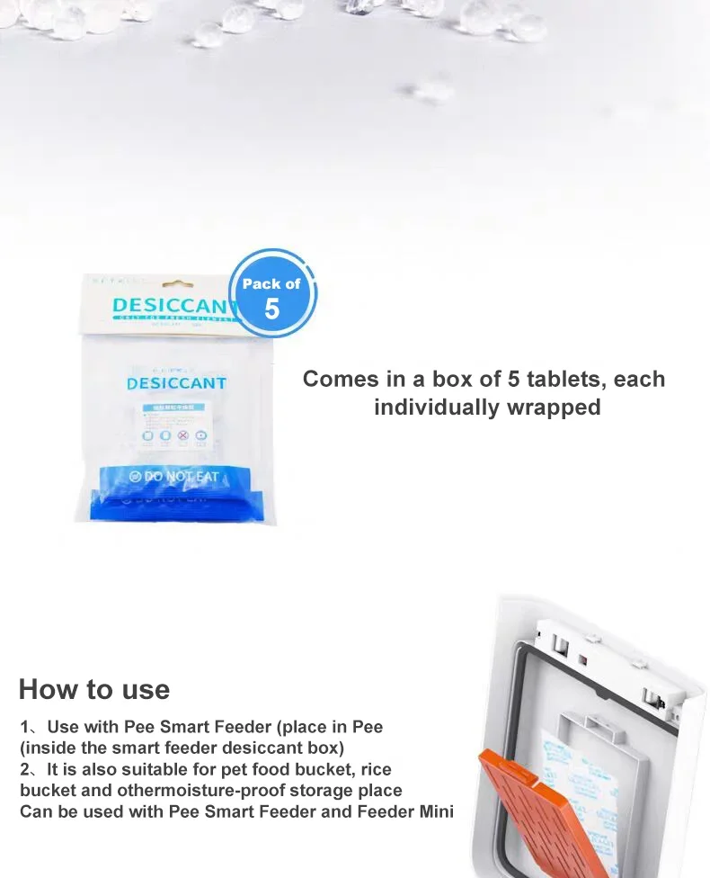 Petkit Smart Feeder Desiccant For Cat Dog Pets Automatic Feeder Cat Bowl Dog Automatic Feeder Desiccant Pet Products Petkit Smart Feeder Desiccant For Cat Dog Pets Automatic Feeder Cat Bowl Dog Automatic Feeder Desiccant Pet Products - Image 12