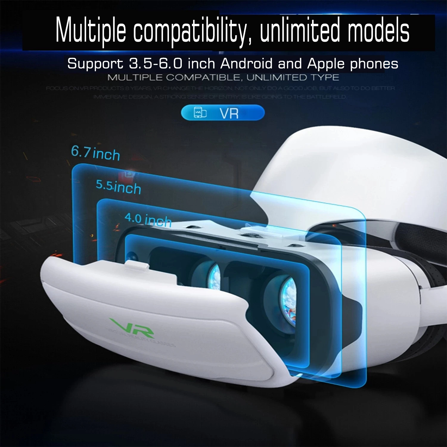 Shinecon Vr-Brille 3D – Virtual-Reality-Headset Für Smartphone Und Handy Shinecon Vr-Brille 3D – Virtual-Reality-Headset Für Smartphone Und Handy - Image 2