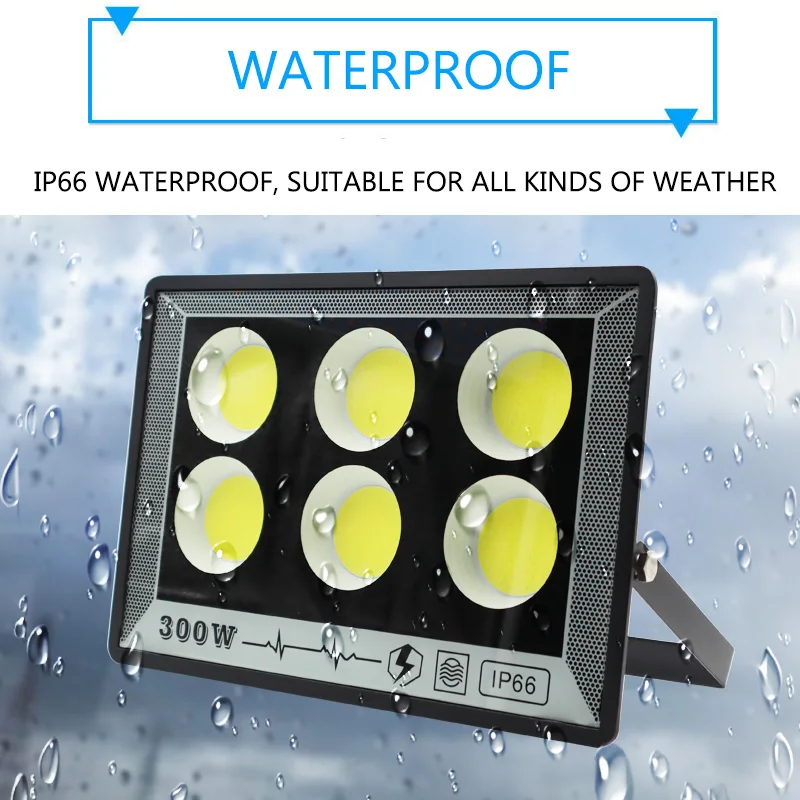 Led Flutlicht 50–500W 220V – Ip65 Außenstrahler Für Garten, Straße Und Hof Led Flutlicht 50–500W 220V – Ip65 Außenstrahler Für Garten, Straße Und Hof - Image 3